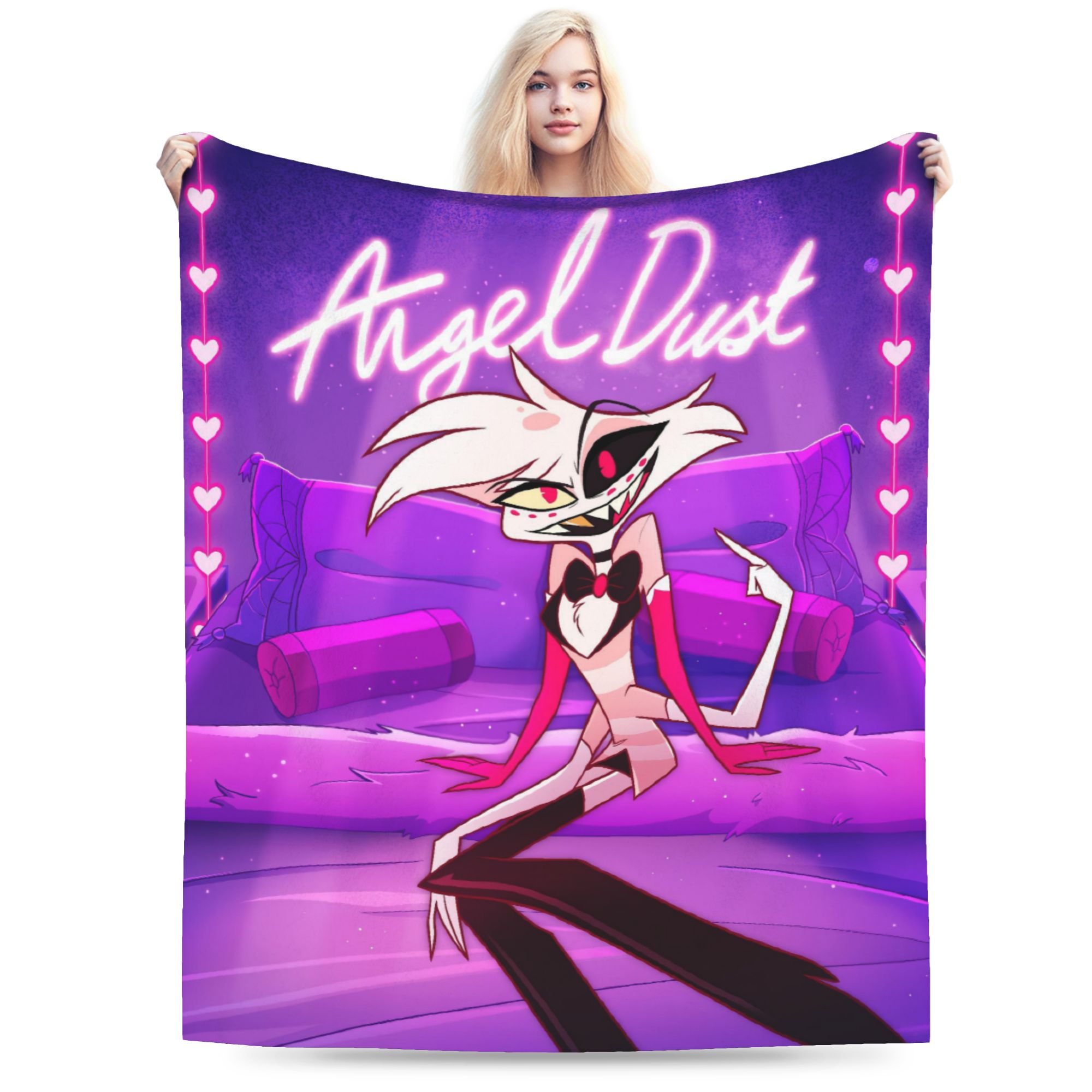 Christmas Throw Blanket - الكرتون Hazbins الفنادق الملاك الغبار البطانيات