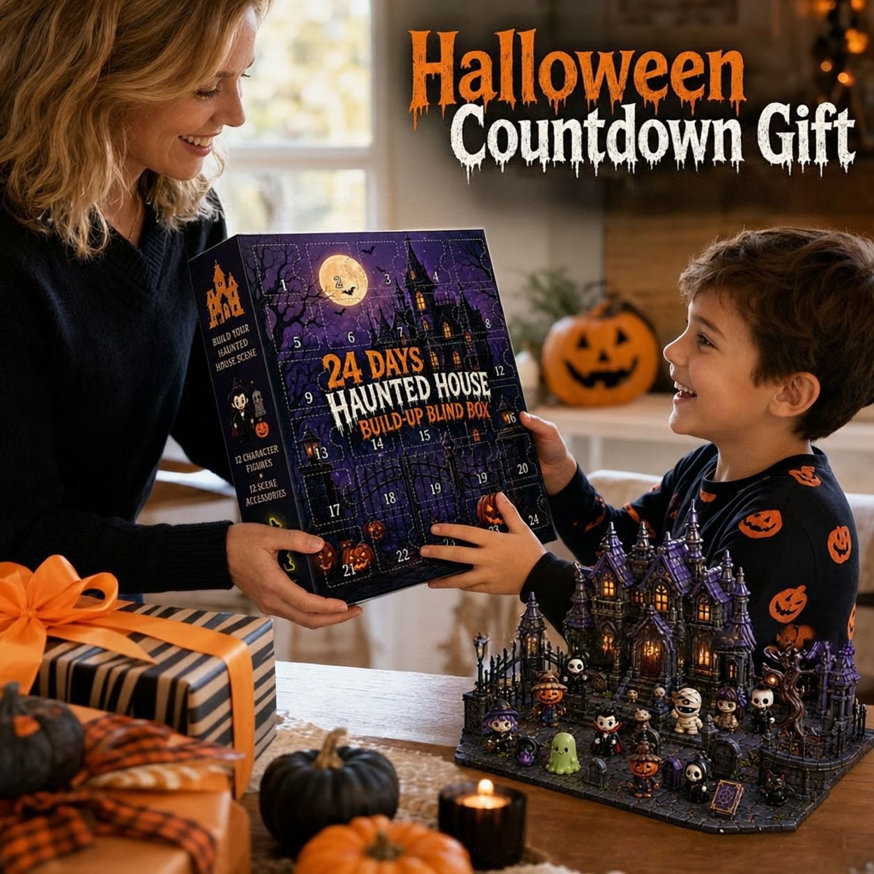 Advent Calendar Gift - تقويم الهالوين لعد الأيام الـ 24،