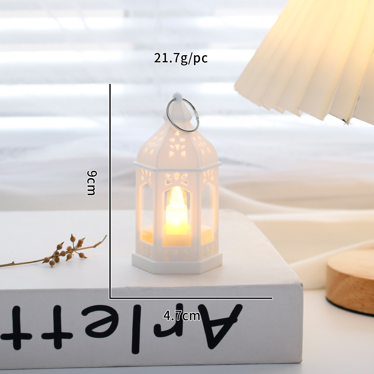 مصباح جو إبداعي صغير، ضوء شمعة - مراجعة Holiday Candle Set وسعره