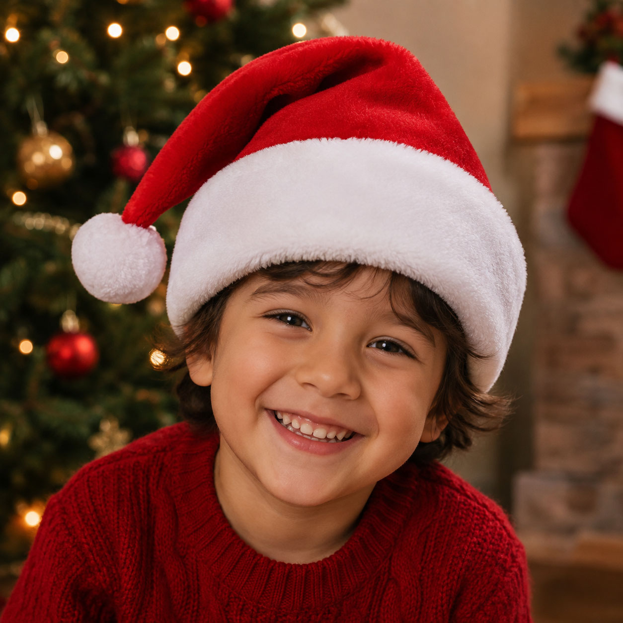 3 قطع قبعة سانتا كلوز المخملية - مراجعة Santa Hat Plush وسعره