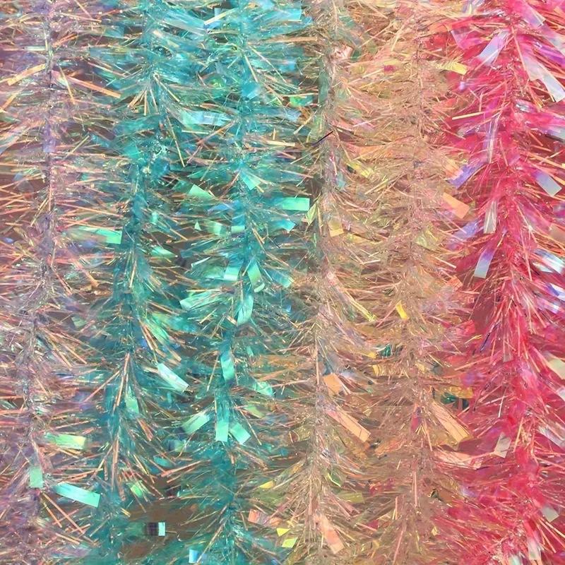إكليل من التينسل الأخضر الفاتح - مراجعة Tinsel Garland Decoration وسعره