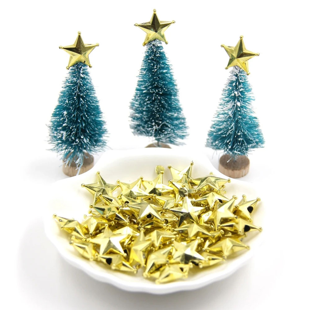 10 قطعة 2 أحجام DIY الذهب ستار - مراجعة Star Tree Topper وسعره