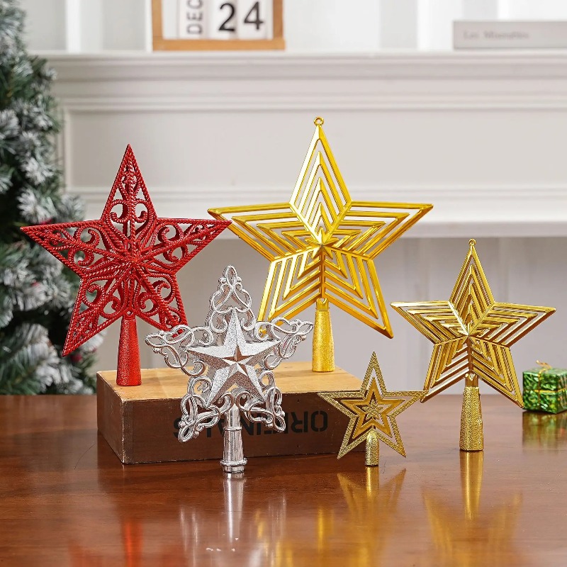 ساطع عيد الميلاد متوهجة شجرة ت - مراجعة Star Tree Topper وسعره