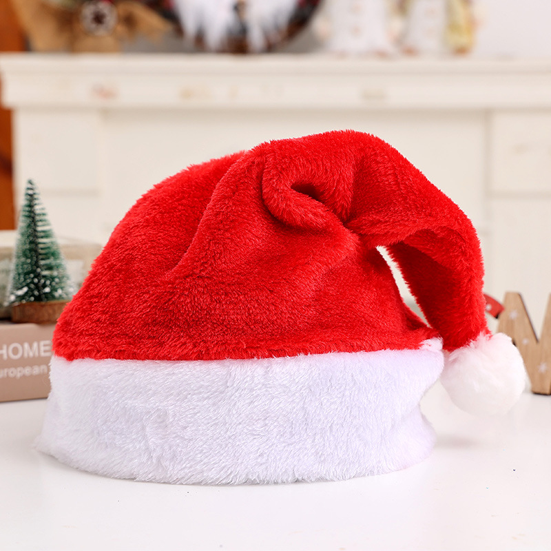 قبعات سانتا القطيفة المخملية ل - مراجعة Santa Hat Plush وسعره