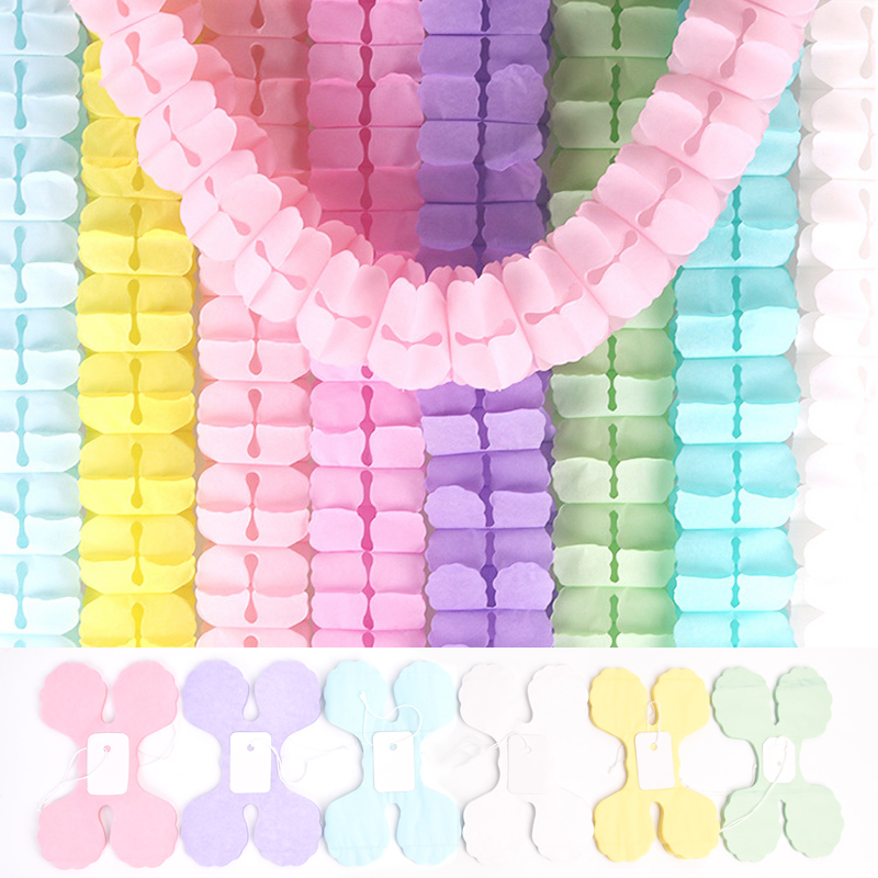 1 قطعة 3 متر أكاليل ورقية بتصم - مراجعة Tinsel Garland Decoration وسعره
