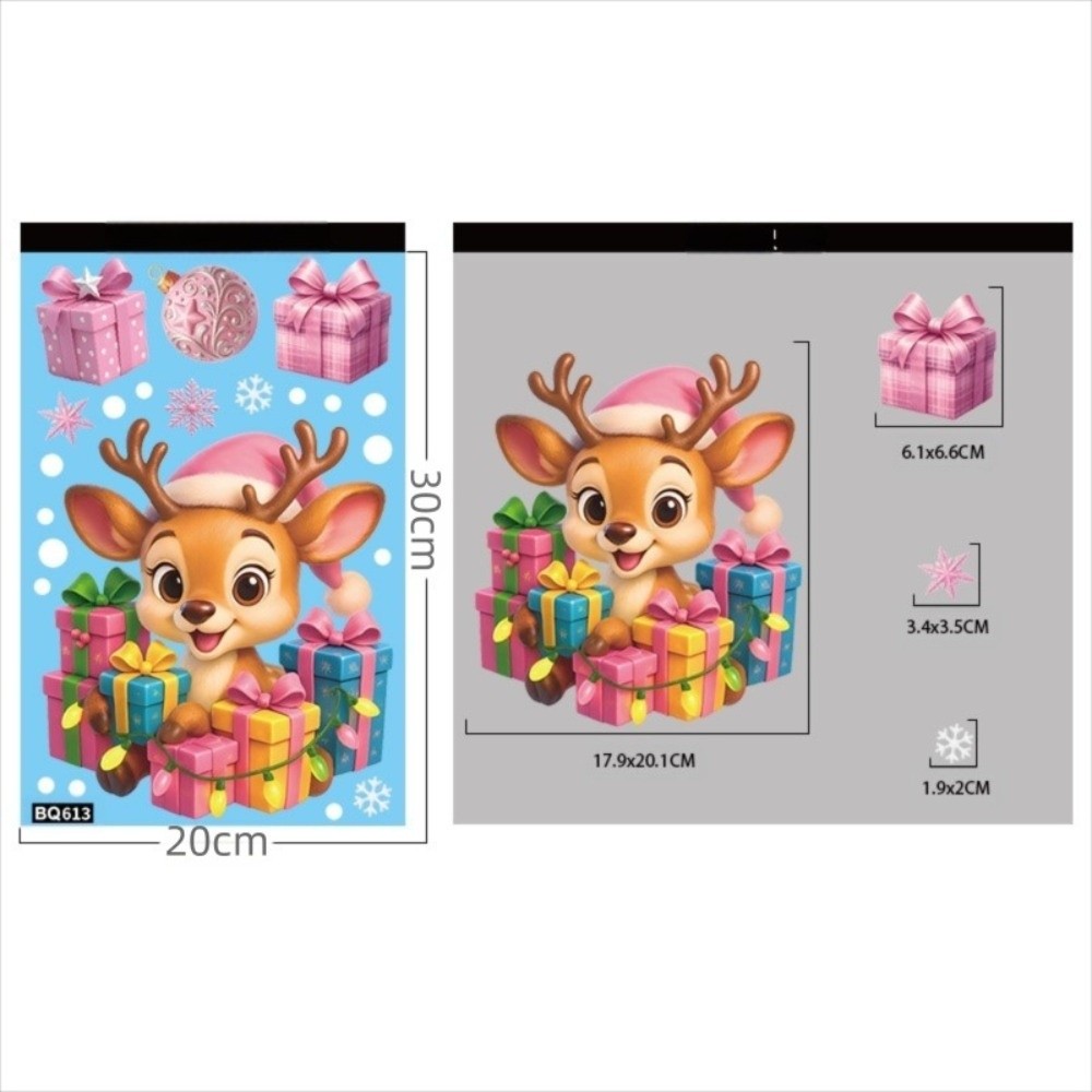 الكرتون البلاستيكية ملصقات ناف - مراجعة Snowflake Window Decal وسعره