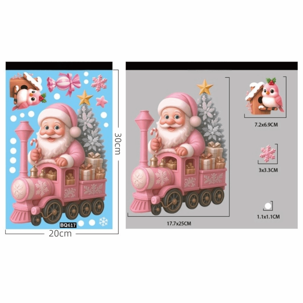 الكرتون البلاستيكية ملصقات ناف - مراجعة Snowflake Window Decal وسعره