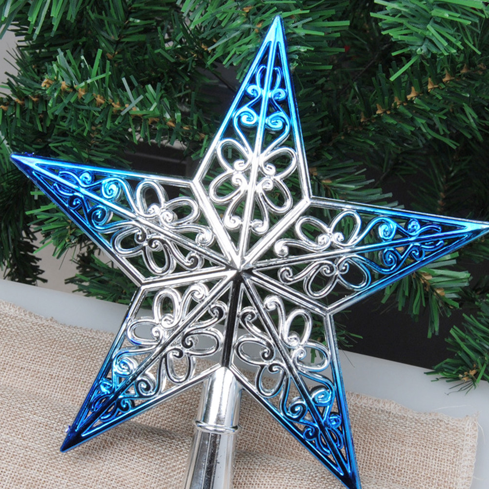 3 قطع نجمة مجوفة بطول 20 سم لت - مراجعة Star Tree Topper وسعره
