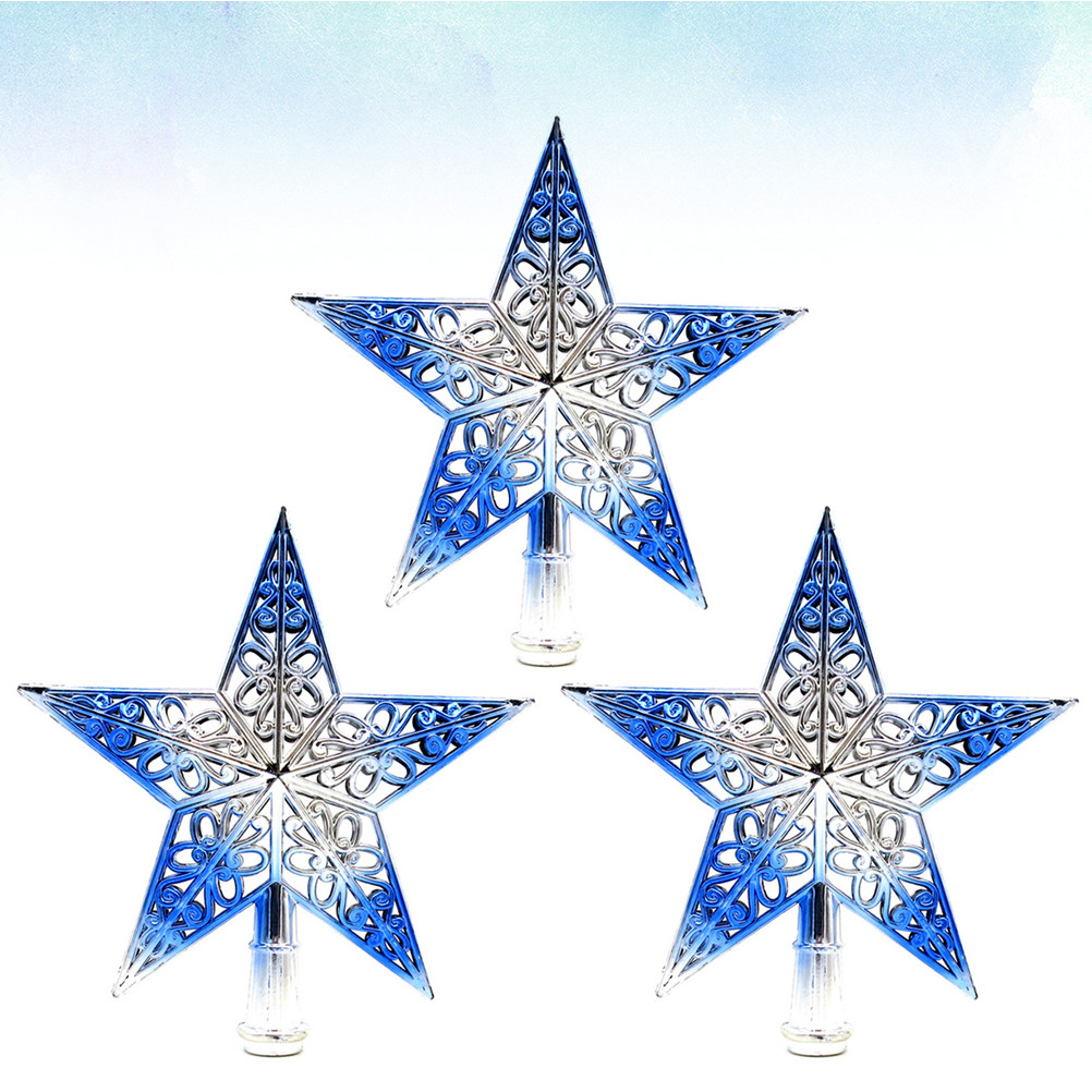 3 قطع نجمة مجوفة بطول 20 سم لت - مراجعة Star Tree Topper وسعره