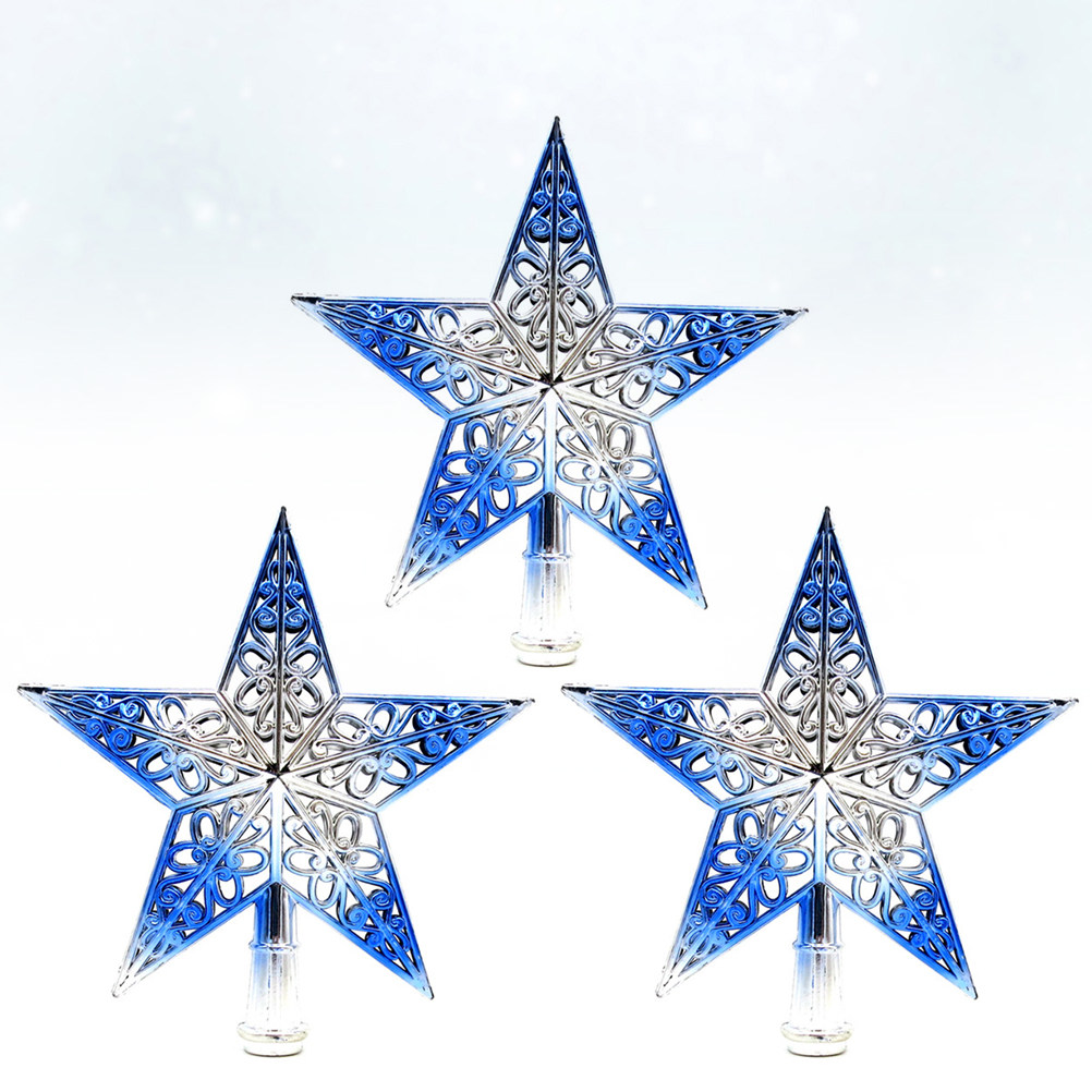 3 قطع نجمة مجوفة بطول 20 سم لت - مراجعة Star Tree Topper وسعره