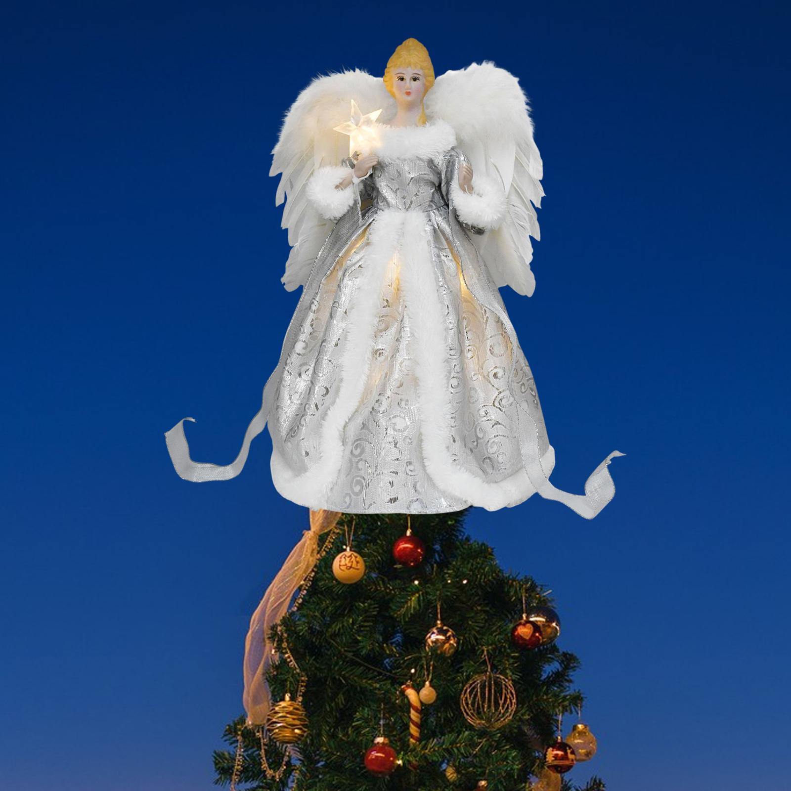 نجمة شجرة عيد الميلاد البيضاء  - مراجعة Star Tree Topper وسعره