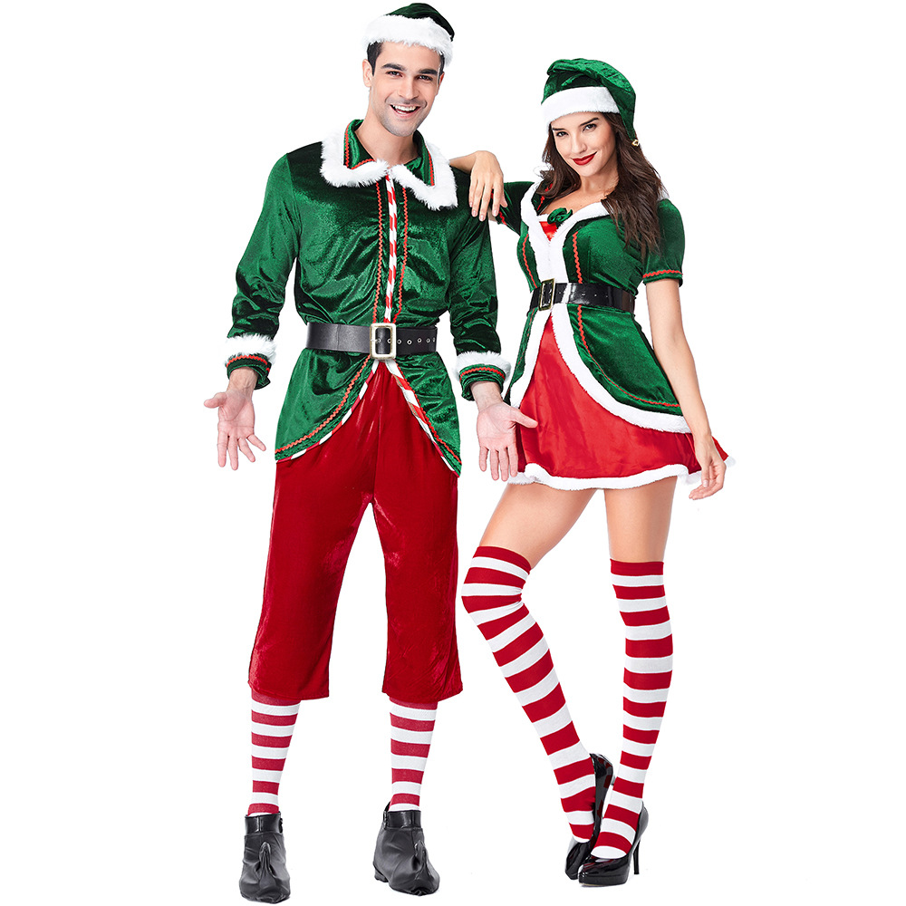 زي بابا نويل للنساء والرجال، ف - مراجعة Elf Costume Christmas وسعره
