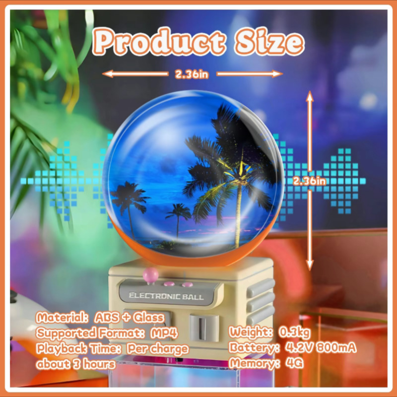 جديد كريستال الكرة كرات الزخرف - مراجعة Snow Globe Musical وسعره