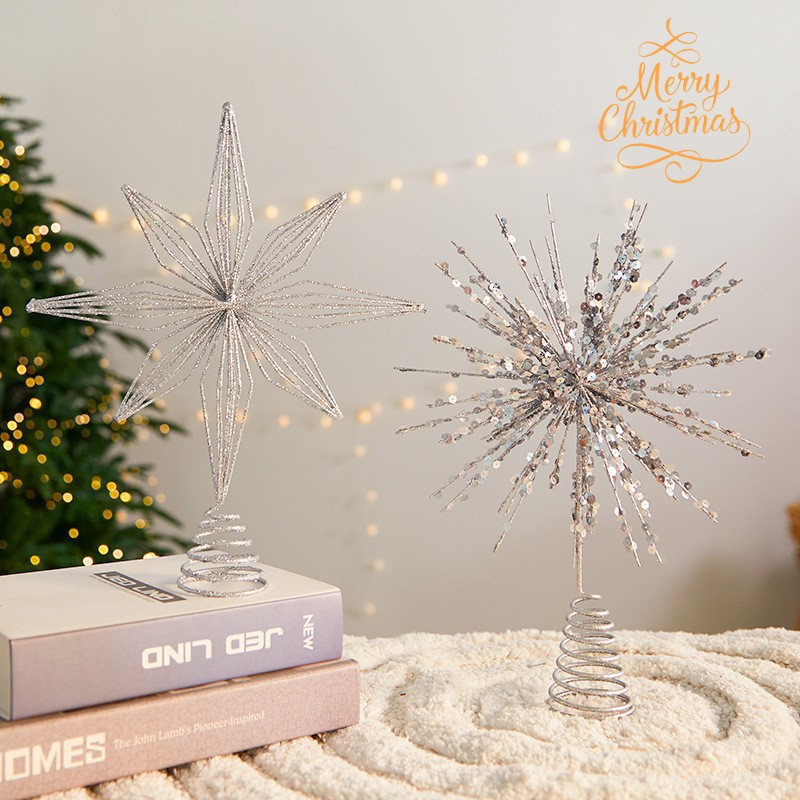 30 سنتيمتر شجرة عيد الميلاد ال - مراجعة Star Tree Topper وسعره