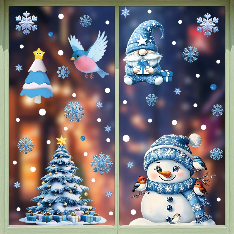 ملصقات نوافذ عيد الميلاد من PV - مراجعة Snowflake Window Decal وسعره