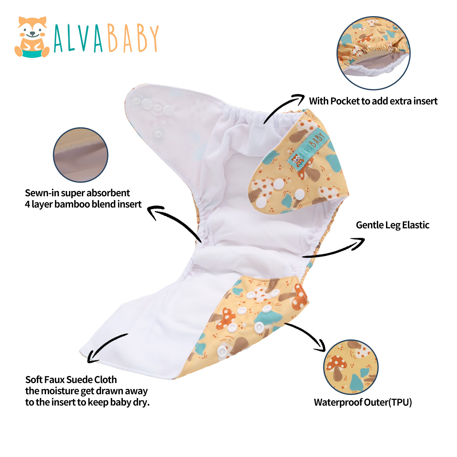 U Pick ALVABABY الكل في واحد ح - مراجعة Pampers Diaper Premium Care وسعره
