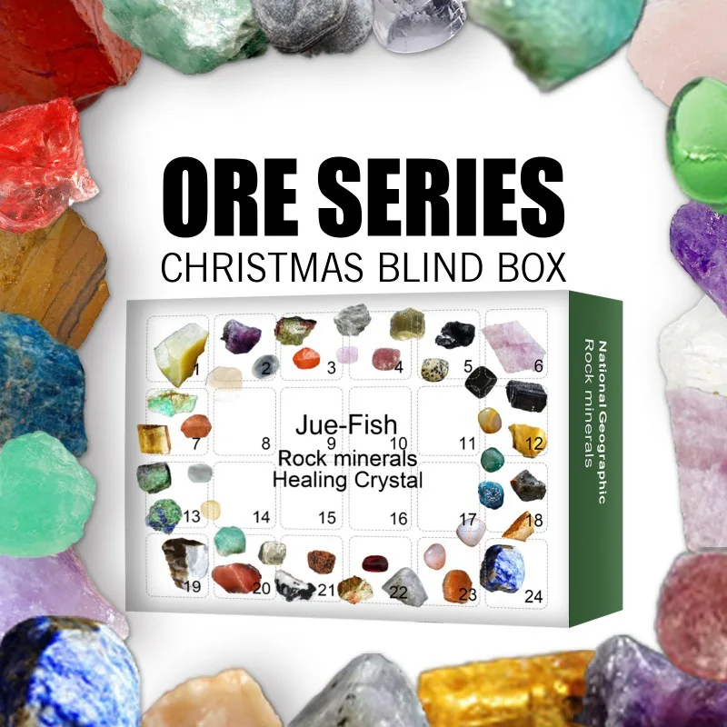 مجموعة Stone Rock Mineral Coll - مراجعة Advent Calendar Gift وسعره