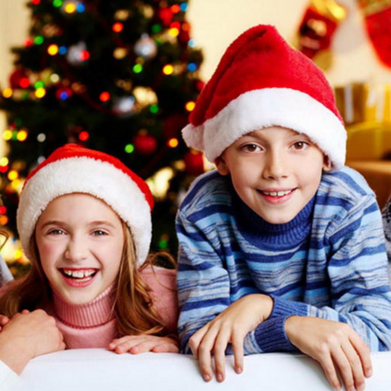 قبعة عيد الميلاد القطيفة للأطف - مراجعة Santa Hat Plush وسعره