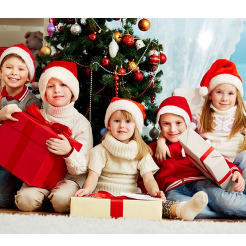 قبعة عيد الميلاد القطيفة للأطف - مراجعة Santa Hat Plush وسعره