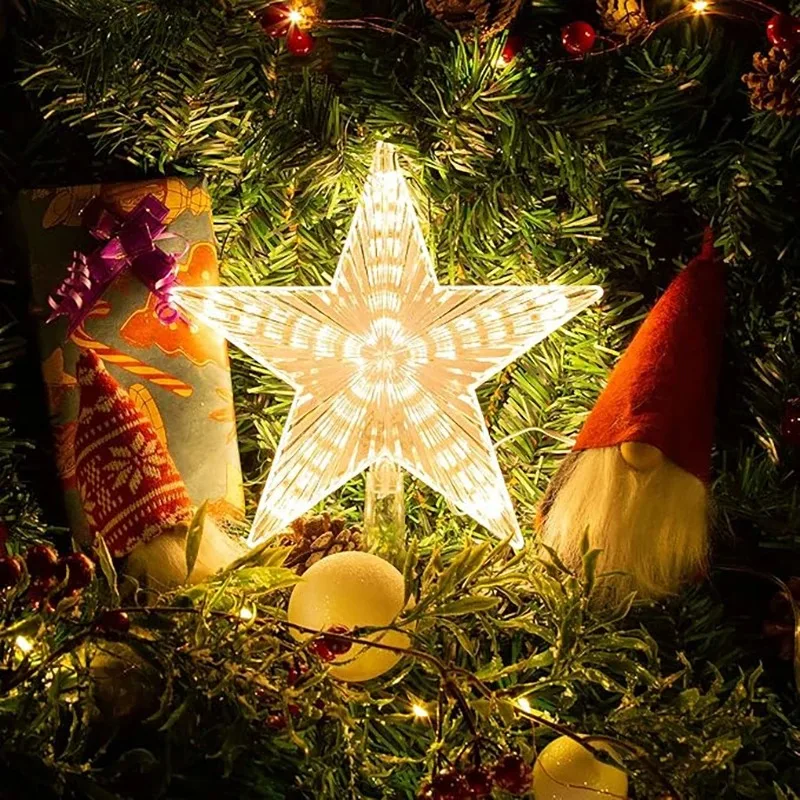 15 سنتيمتر عيد الميلاد الديكور - مراجعة Star Tree Topper وسعره