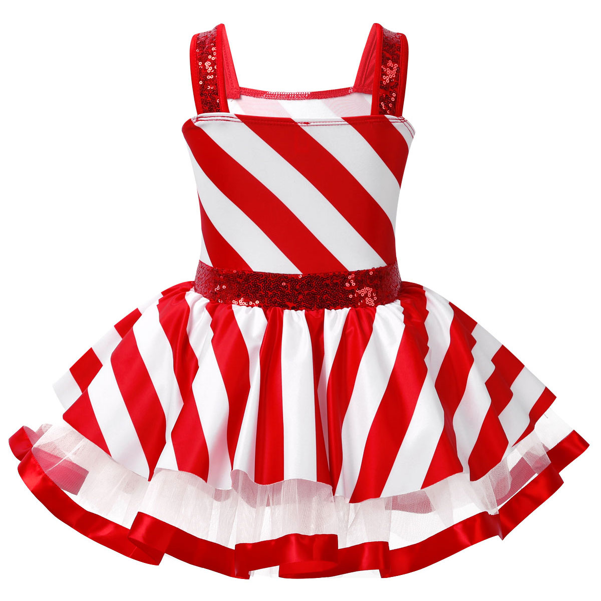 الفتيات عيد الميلاد قصب الحلوى - مراجعة Elf Costume Christmas وسعره