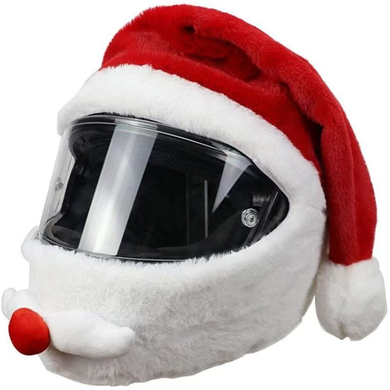 غطاء خوذة سانتا كلوز لعيد المي - مراجعة Santa Hat Plush وسعره