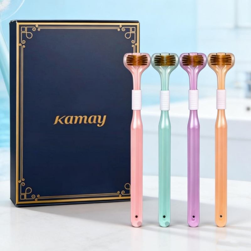 مجموعة من 4 فراشي أسنان في علب - مراجعة Gift Box Wrap Set وسعره