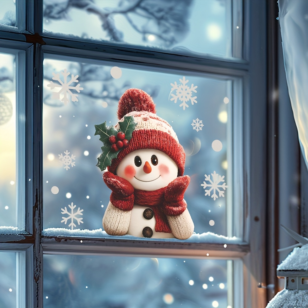 ملصق نافذة مسطح ثنائي الأبعاد  - مراجعة Snowflake Window Decal وسعره