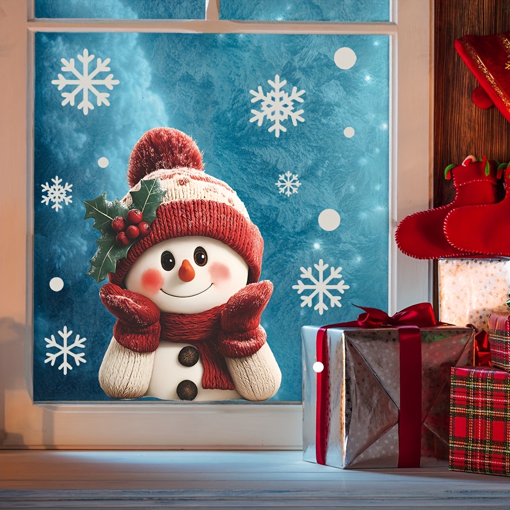 ملصق نافذة مسطح ثنائي الأبعاد  - مراجعة Snowflake Window Decal وسعره