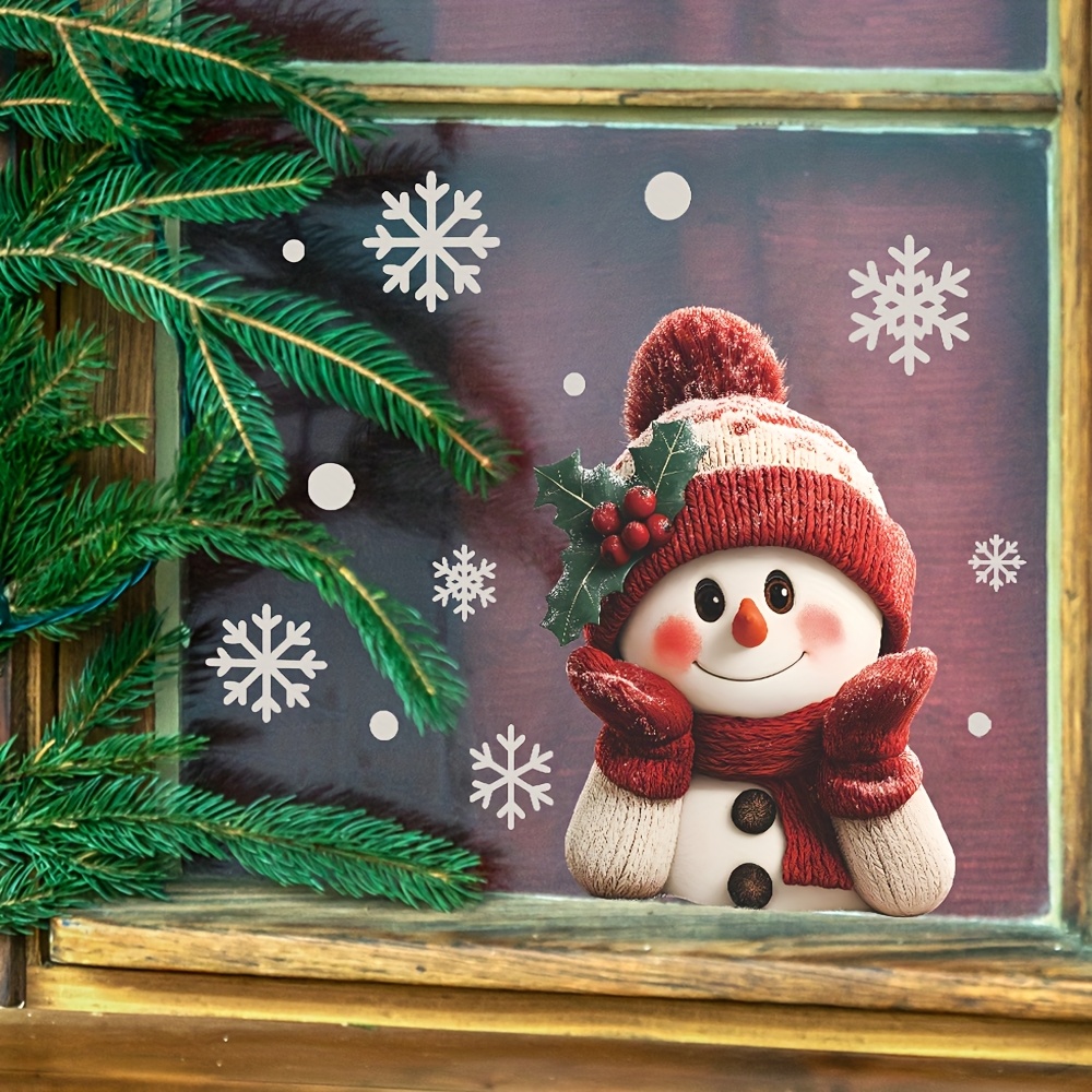ملصق نافذة مسطح ثنائي الأبعاد  - مراجعة Snowflake Window Decal وسعره